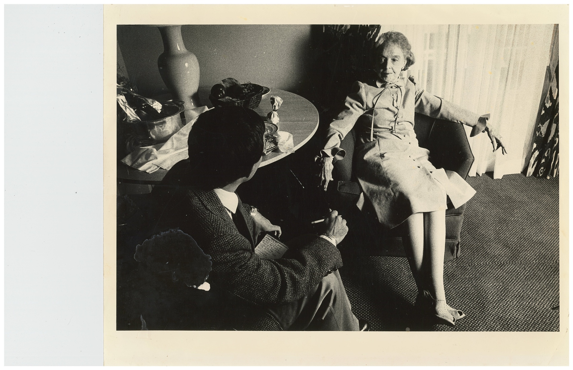Interviewing Lillian Gish