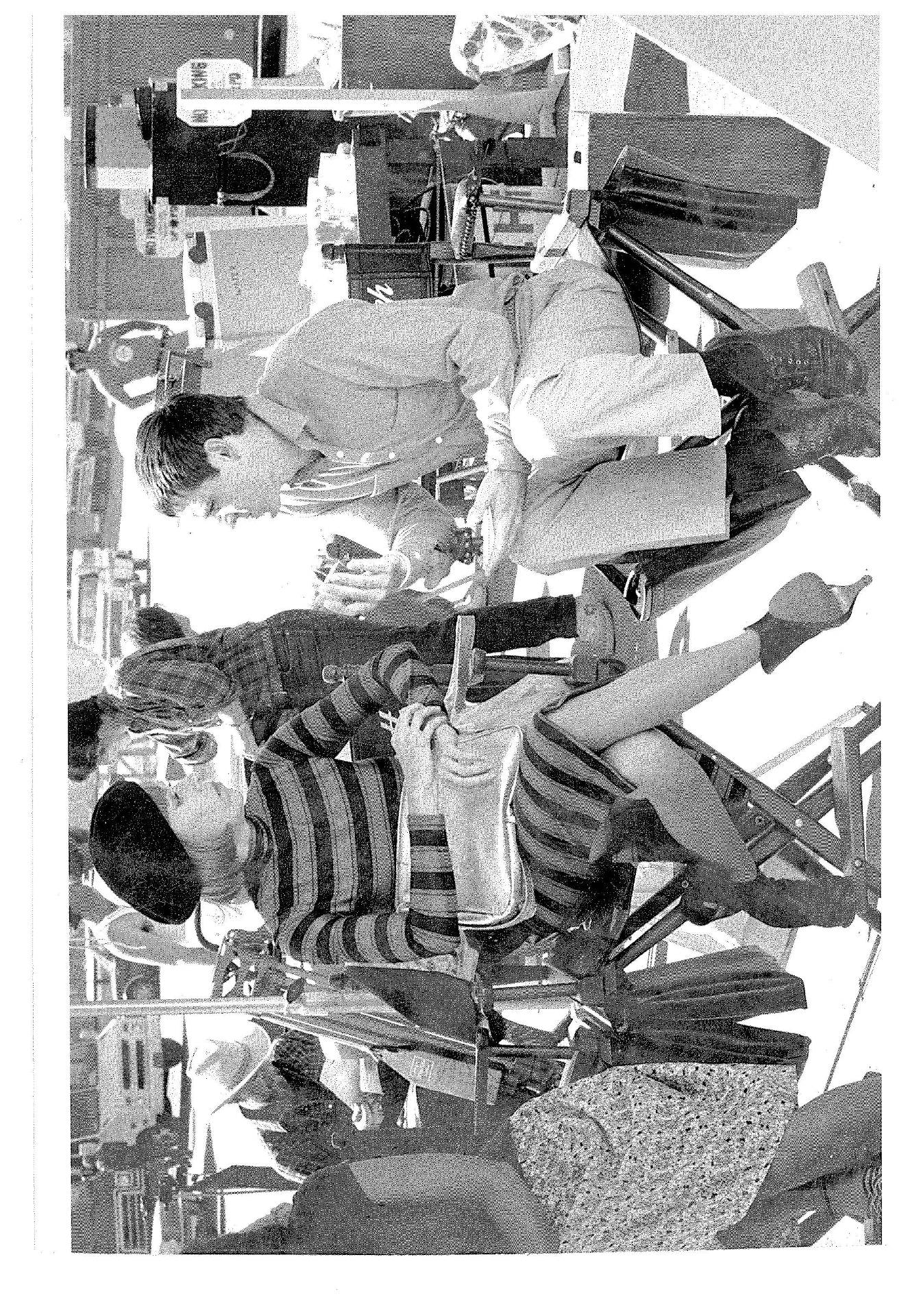 On set with Carol Burnett