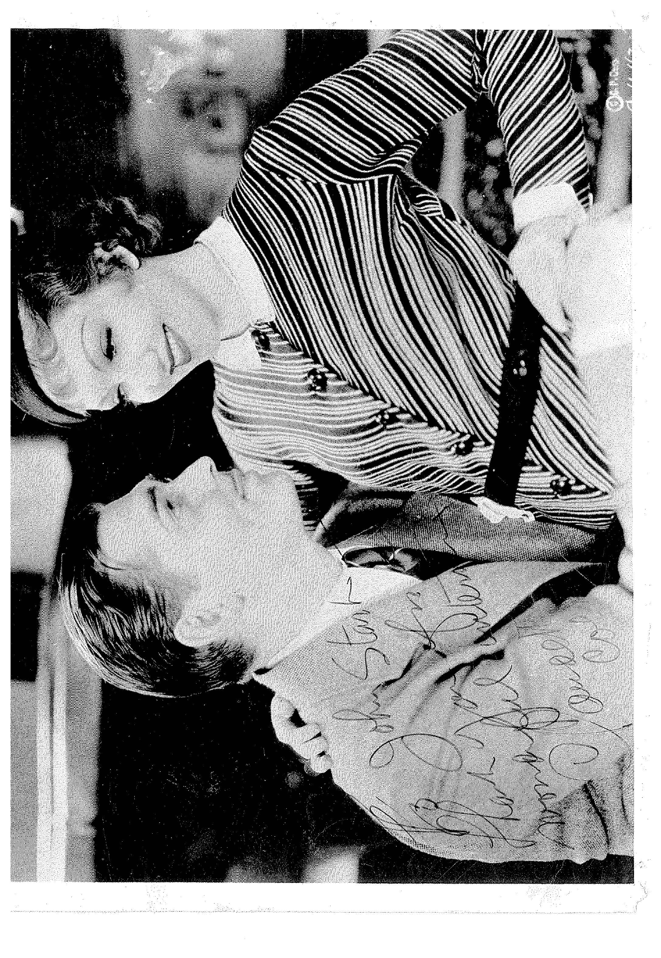 With Claudette Colbert